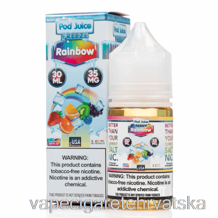Vape Cigarete Freeze Rainbow - Mahuna Sok - 30ml 20mg